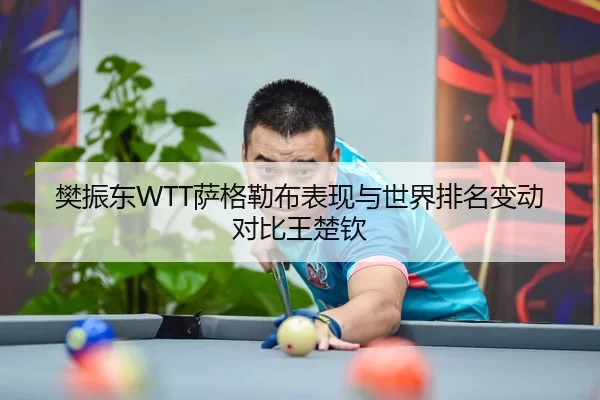 樊振东WTT萨格勒布表现与世界排名变动对比王楚钦